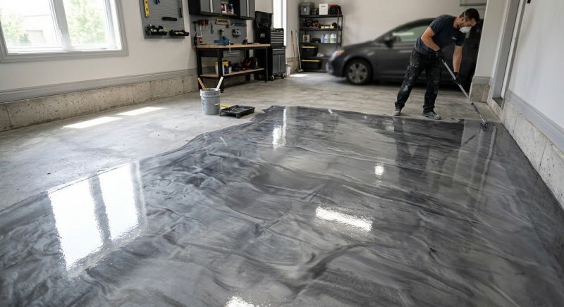 Basement Floor Epoxy Service in Columbia, SC
