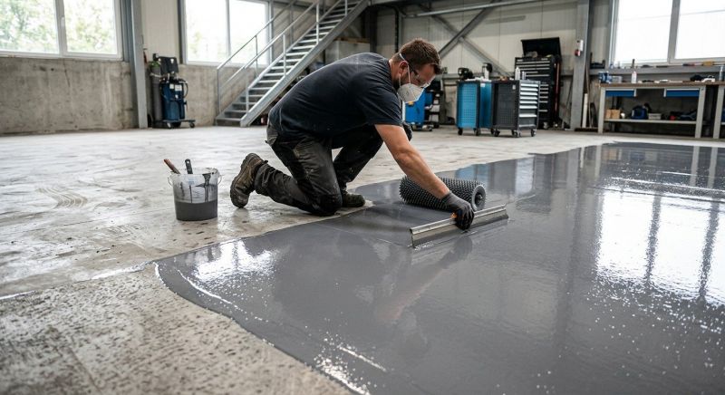 Epoxy Flooring Repair in Greensboro, NC