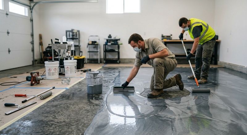 Epoxy Flooring Service in Charlotte, NC