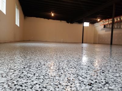 Garage Floor Epoxy Installation in Columbia, SC