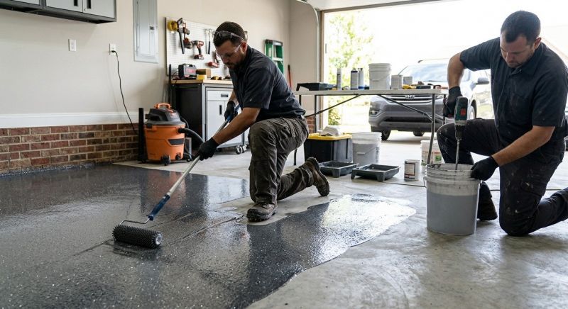 Metallic Epoxy Service in Winston Salem, NC