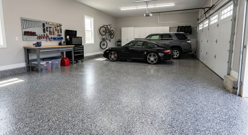 Garage Floor Epoxy Installation in Greenville, SC